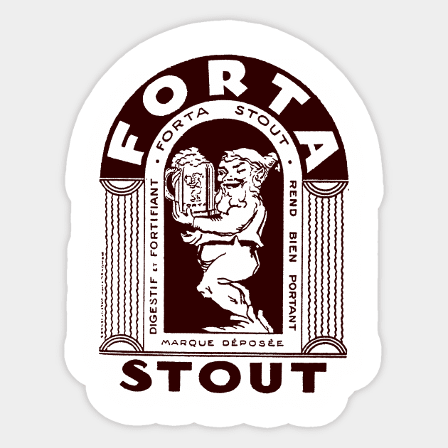 Forta Stout Sticker by MindsparkCreative